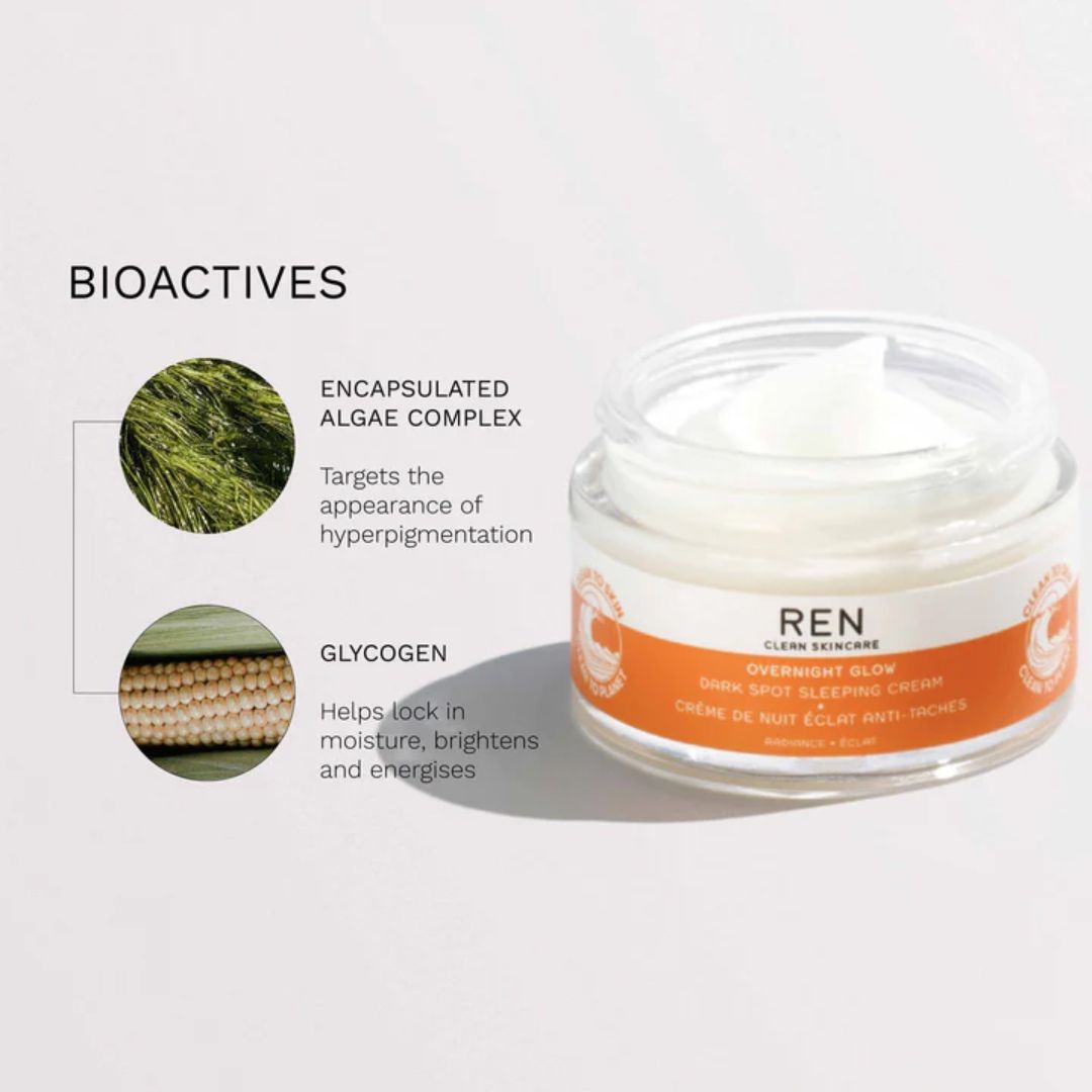 REN - Overnight Glow Dark Spot - 1.7 Oz