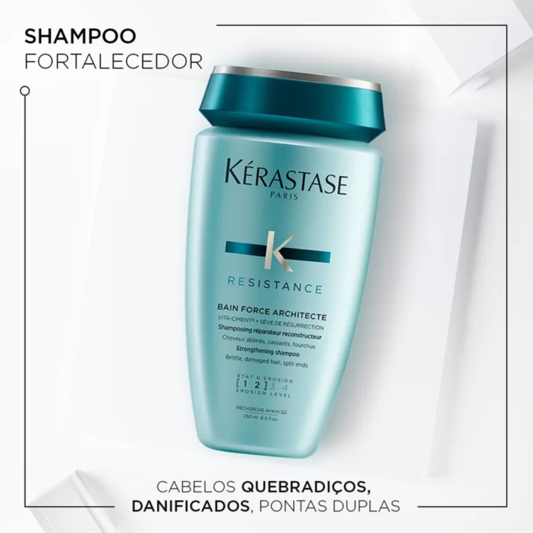 Kerastase - Bain Force Architecte Shampoo - 8.5 Oz