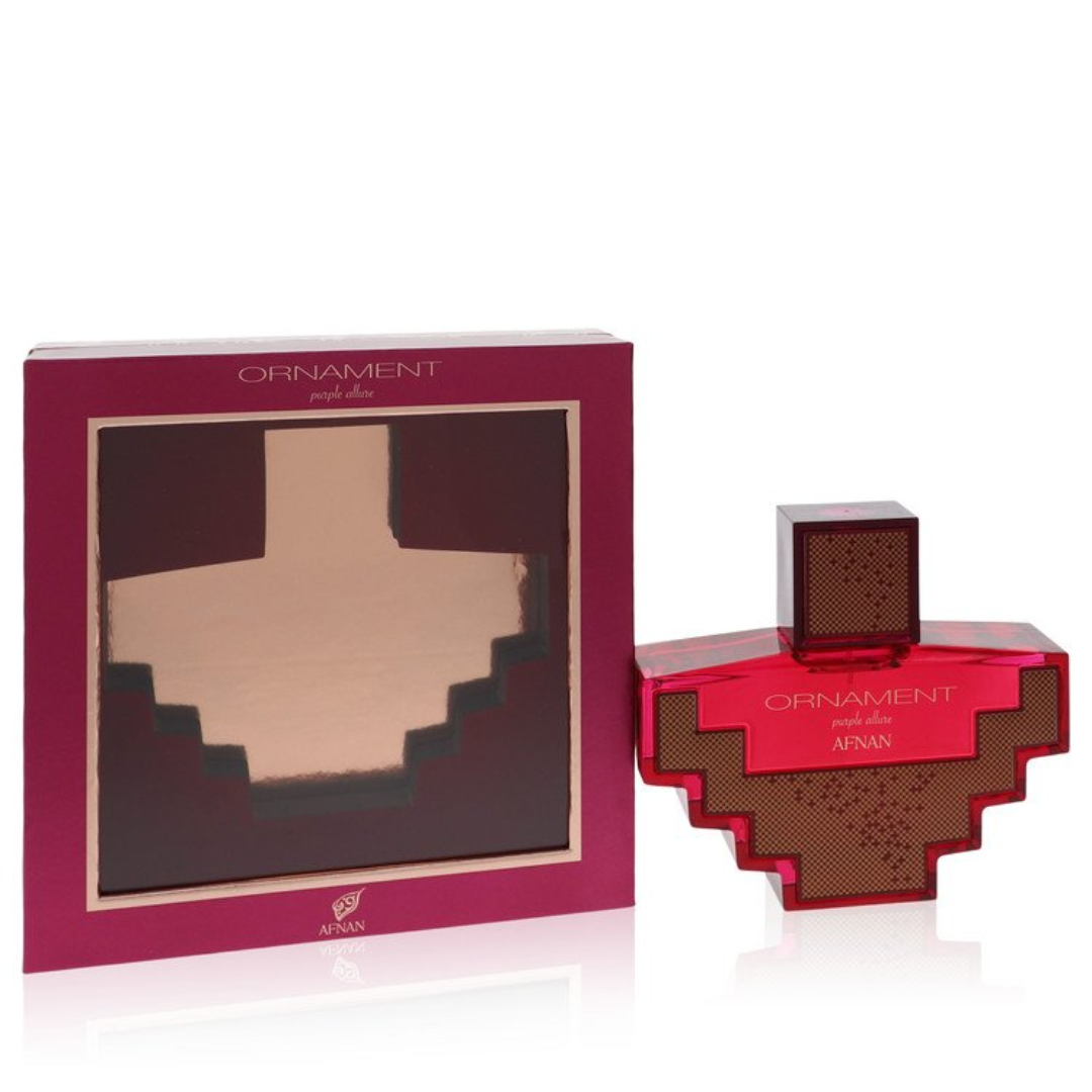 Afnan - Ornament Purple Allure, Eau De Parfum Spray for Women - 3.4 Oz