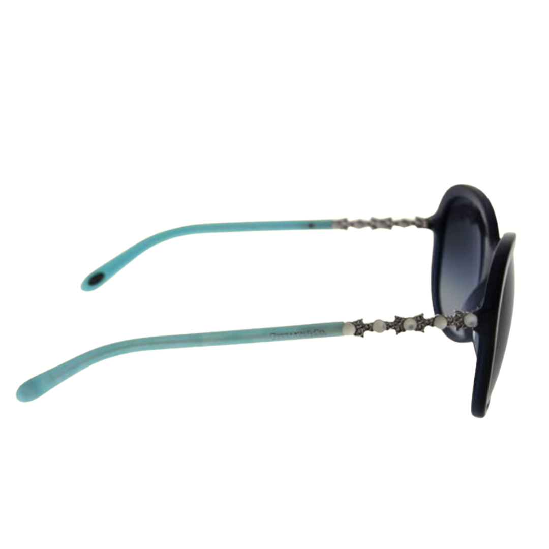 Tiffany and Co. - Sunglasses for Women, Pearl Sapphire-Grey Gradient - 58-17-140 mm