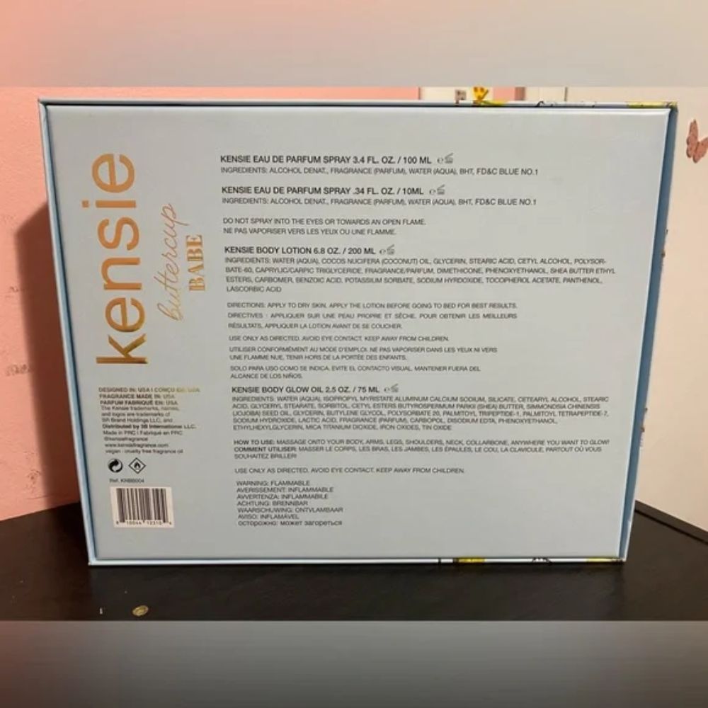 Kensie - Buttercup Babe 4 Piece Gift Set for Women