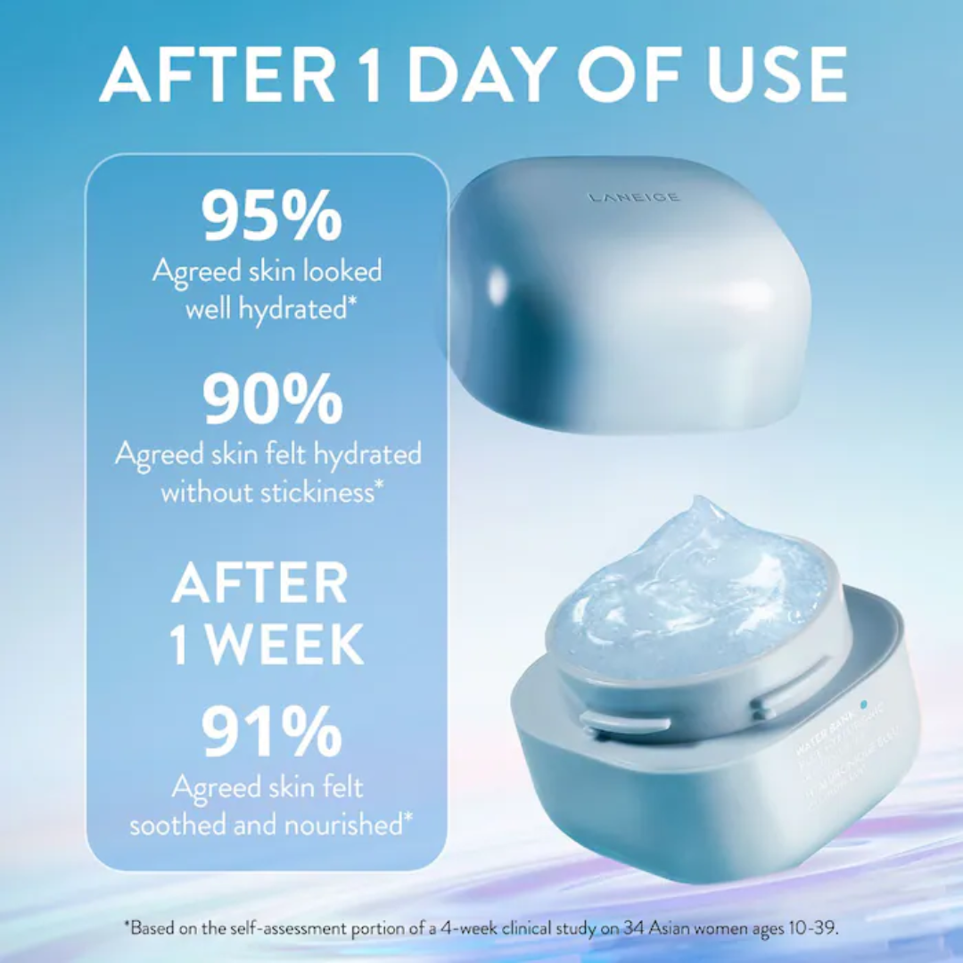 Laneige - Water Bank Hyaluronic Gel Moisturizer - 1.6 Oz