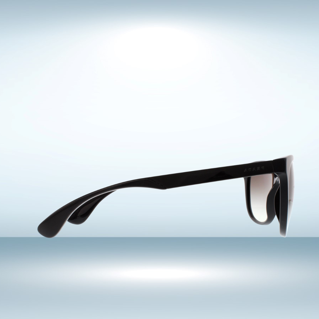 Prada - Sunglasses, Black-Grey Gradient - 59-14-140 mm