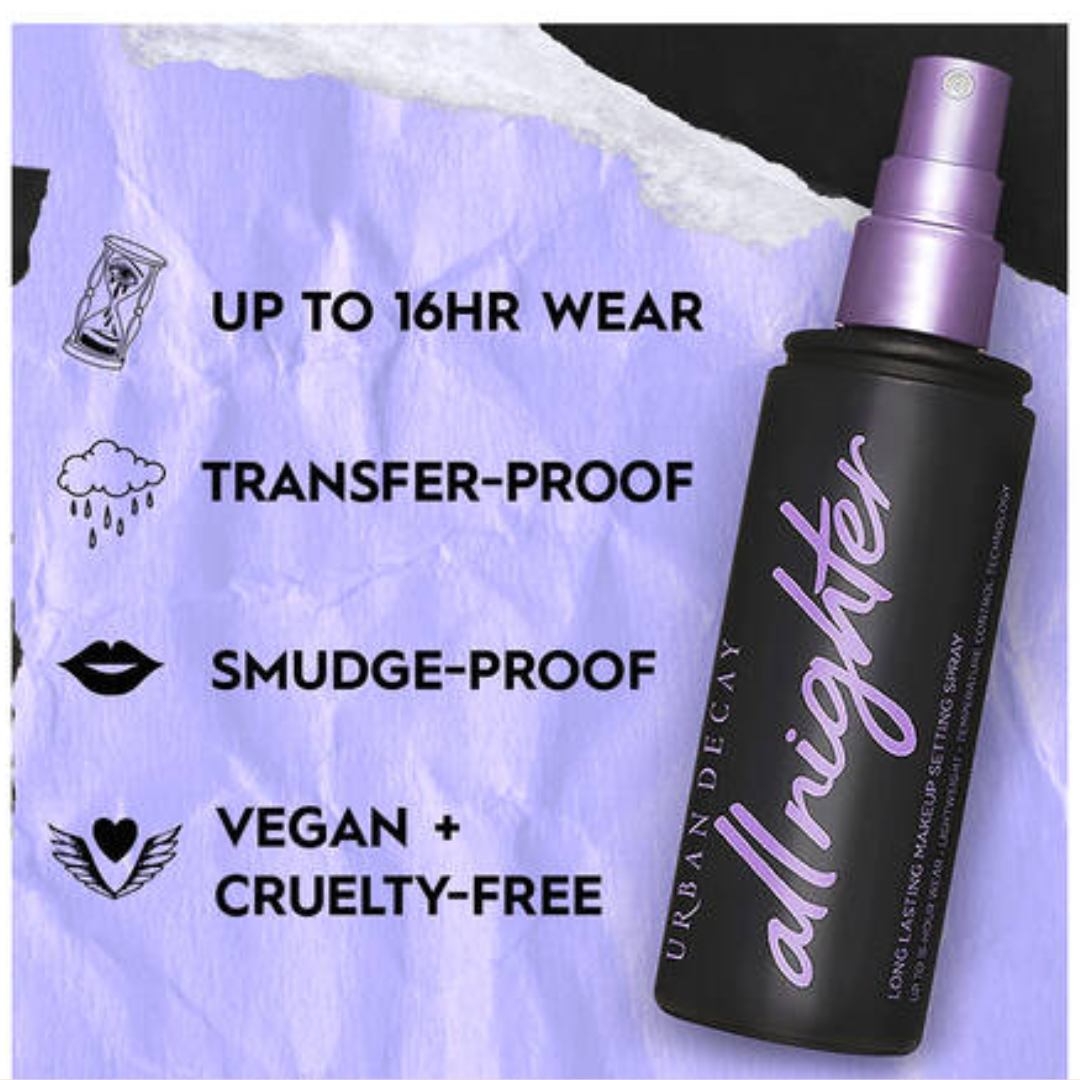 Urban Decay - All Nighter Setting Spray New - 4 Oz