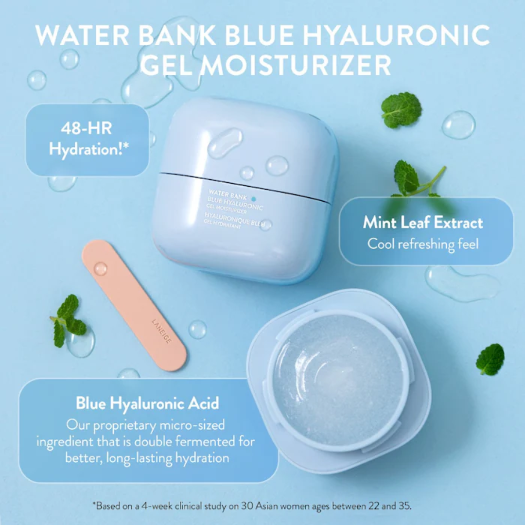Laneige - Water Bank Hyaluronic Gel Moisturizer - 1.6 Oz
