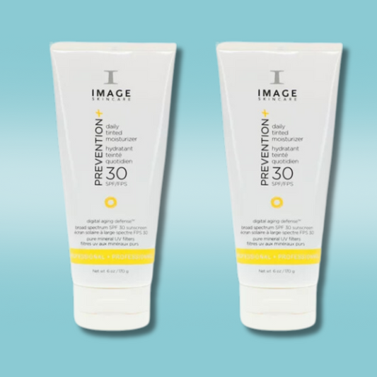 Image Skincare - Prevention + Daily Tinted Moisturizer SPF 30 Set of 2 - 6 Oz Each