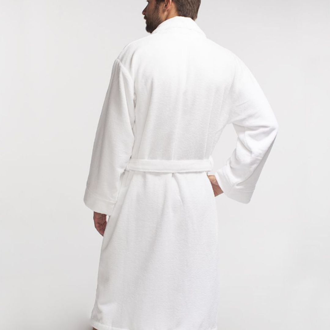 Cariloha - Bamboo Bathrobe, White - 1 Pc (S/M)
