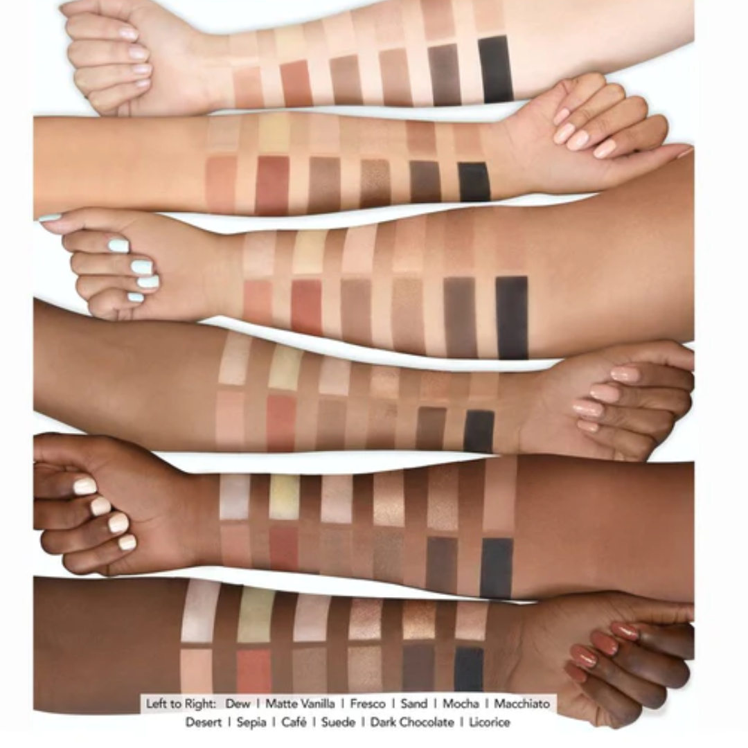 Jouer Cosmetics - Essential Matte & Shimmer Eyeshadow Palette - 0.59 Oz