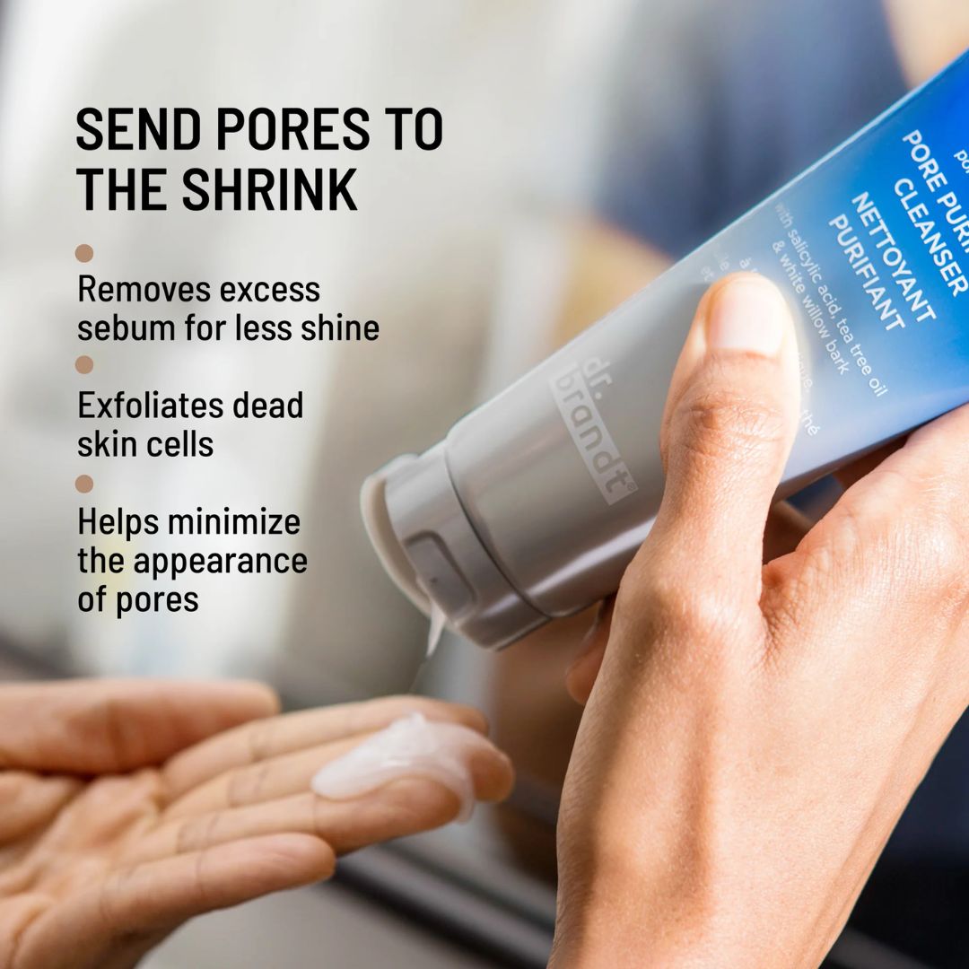 Dr. Brandt - Pores No More Cleanser Oily to Combination Skin - 3.5 Oz