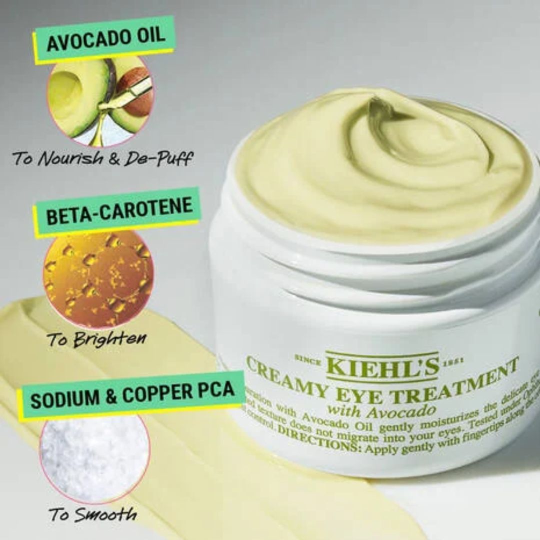 Kiehl's - Creamy Eye Treatment with Avocado Eye Cream - 0.25 Oz