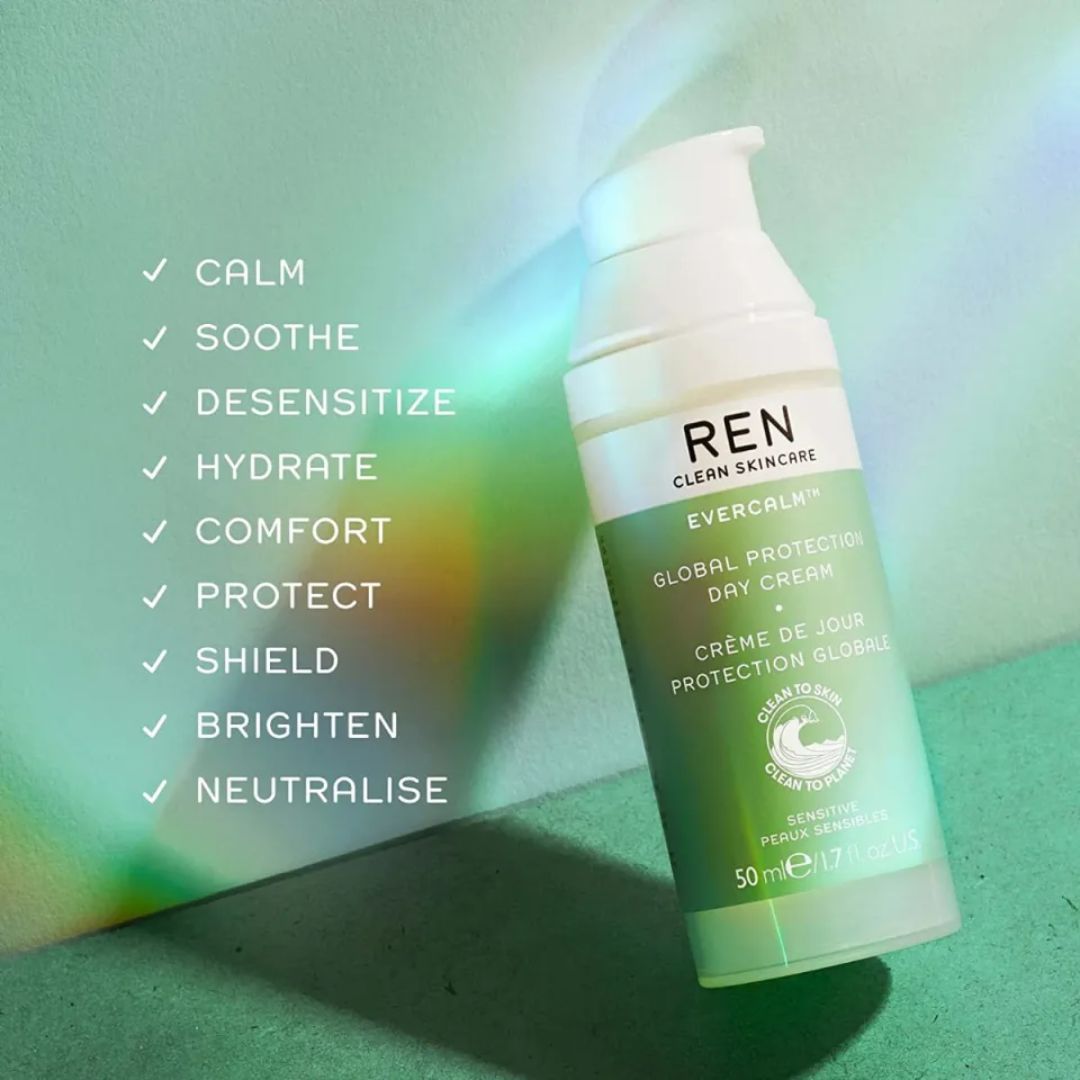 REN Clean Skincare - Evercalm Global Protection Day Cream - 1.7 Oz
