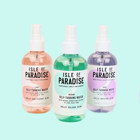 Isle of Paradise - Hello Bronzed Glow Self Tanning Water - 6.76 Oz