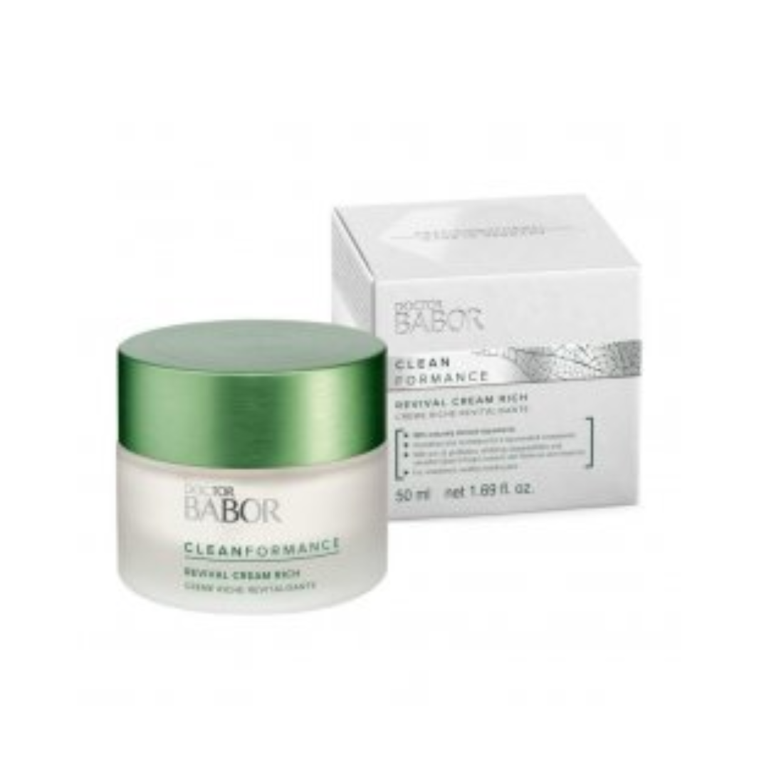 BABOR - Cleanformance Revival Cream Rich - 1.69 Oz