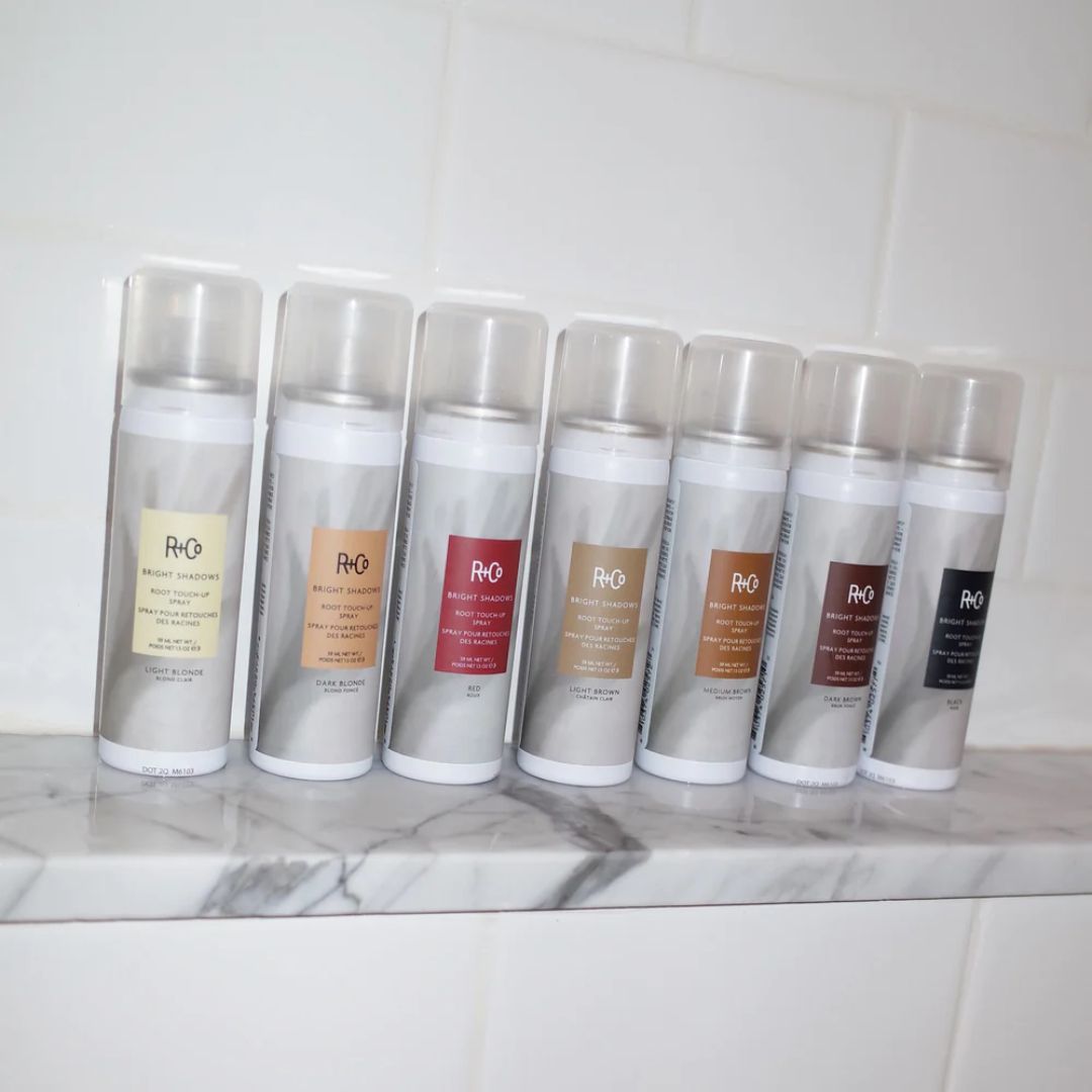 R+Co - Bright Shadows Root Touch Up Spray - 1.5 Oz