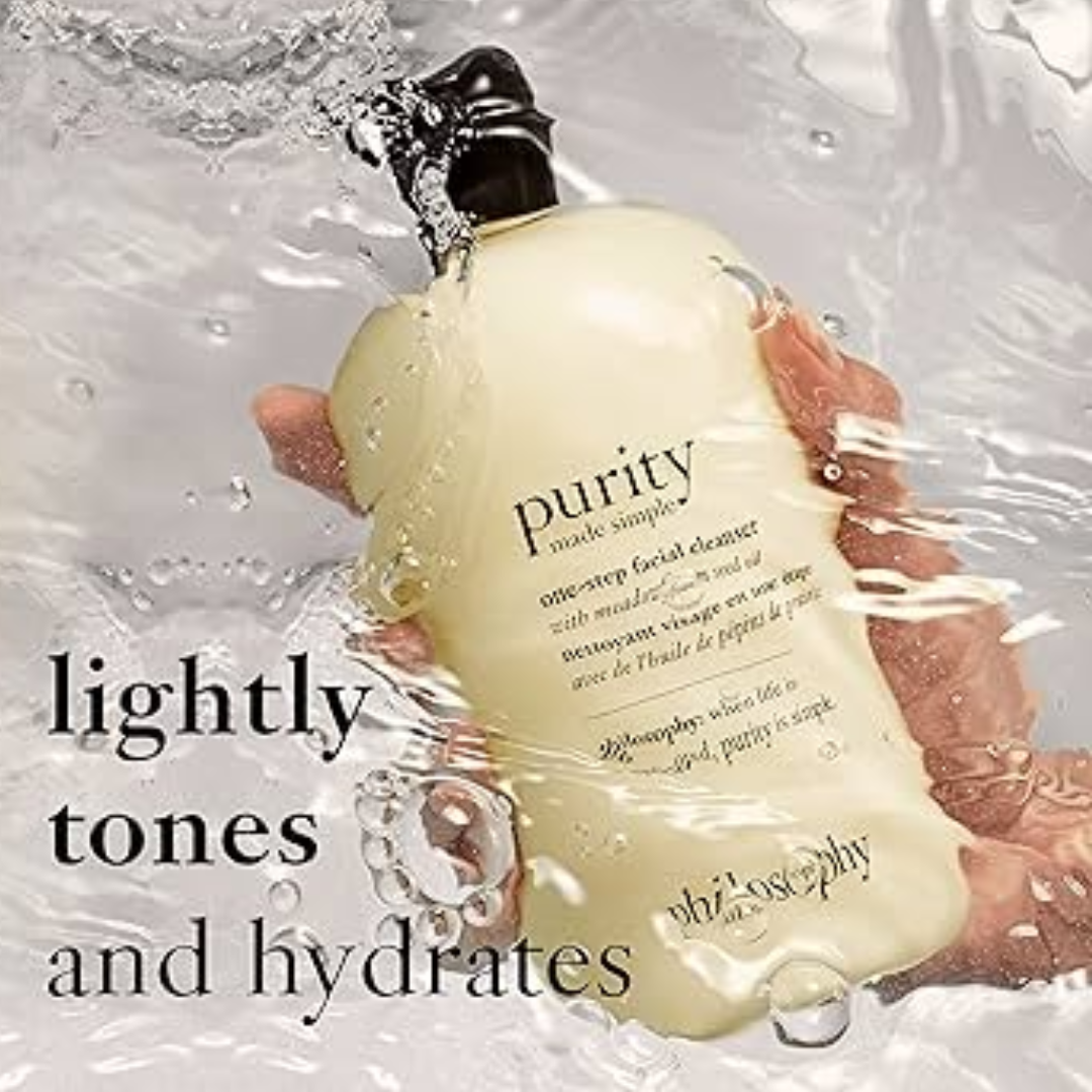 Philosophy - Purity Made Simple One-Step Facial Cleanser for Unisex - 3 Oz