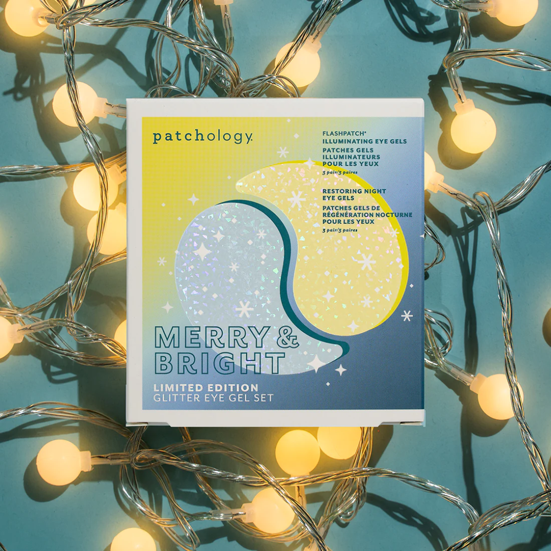 Patchology - Merry & Bright Glitter Eye Patch - 6 Pack