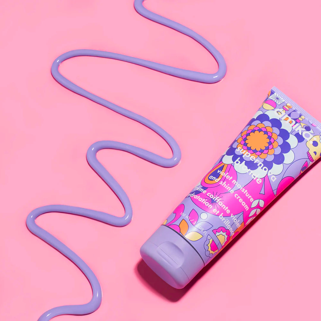 Amika - Supernova Blonde Violet Moisture and Shine Cream - 3.3 Oz