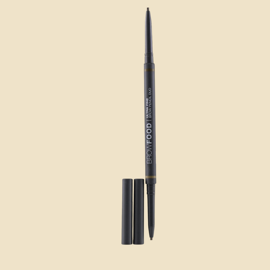 LashFood - BrowFood Ultra Fine Brow Pencil Duo - Dark Blonde - 0.0035 Oz