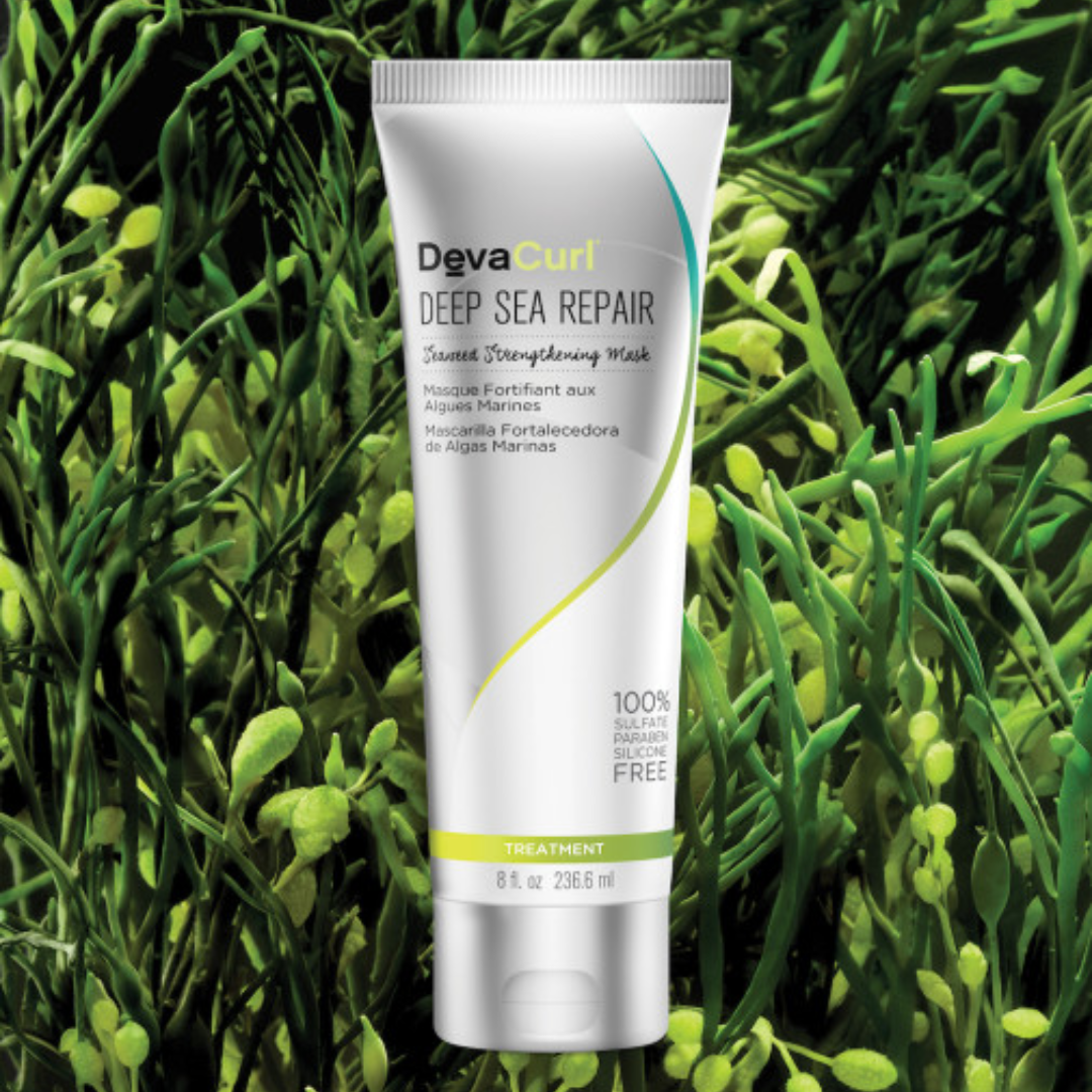 DevaCurl - Deep Sea Repair Seaweed Strengthening Mask - 8 Oz