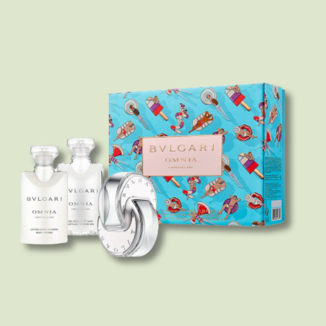 Bvlgari - Omnia Crystalline Gift Set for Women - 3 Piece