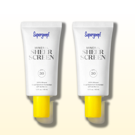 Supergoop - Mineral Matte Screen SPF 30 Pack of 2 - 1.5 Oz