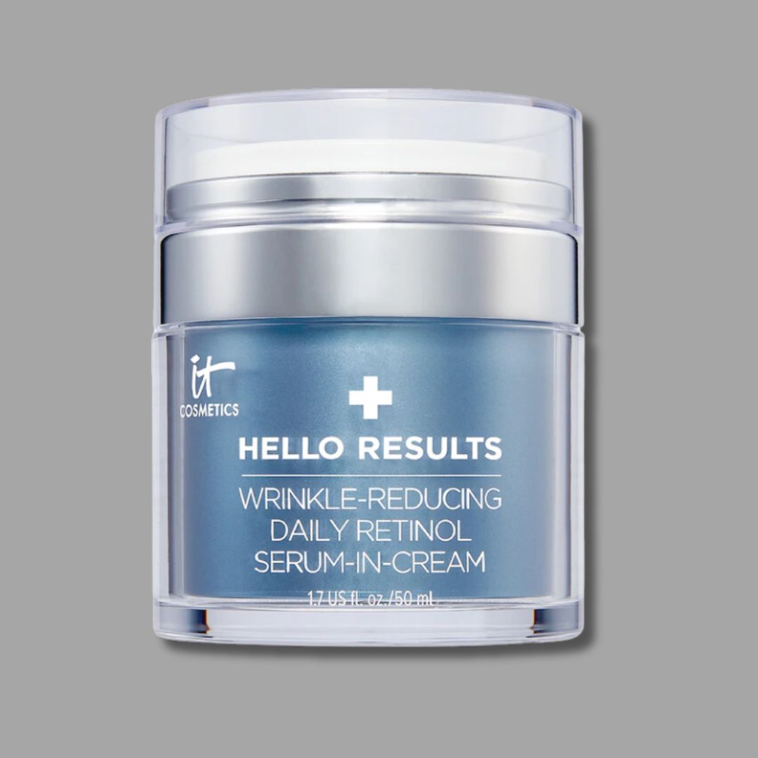 It Cosmetics - Hello Results, Wrinkle Reducing Daily Retinol Serum in Cream - 1.7 Oz