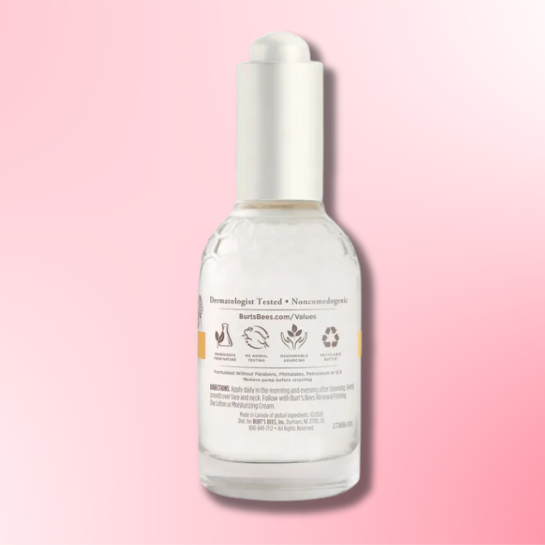 Burt's Bees - Renewal Intensive Firming Serum, Pack of 6 - 1 Oz