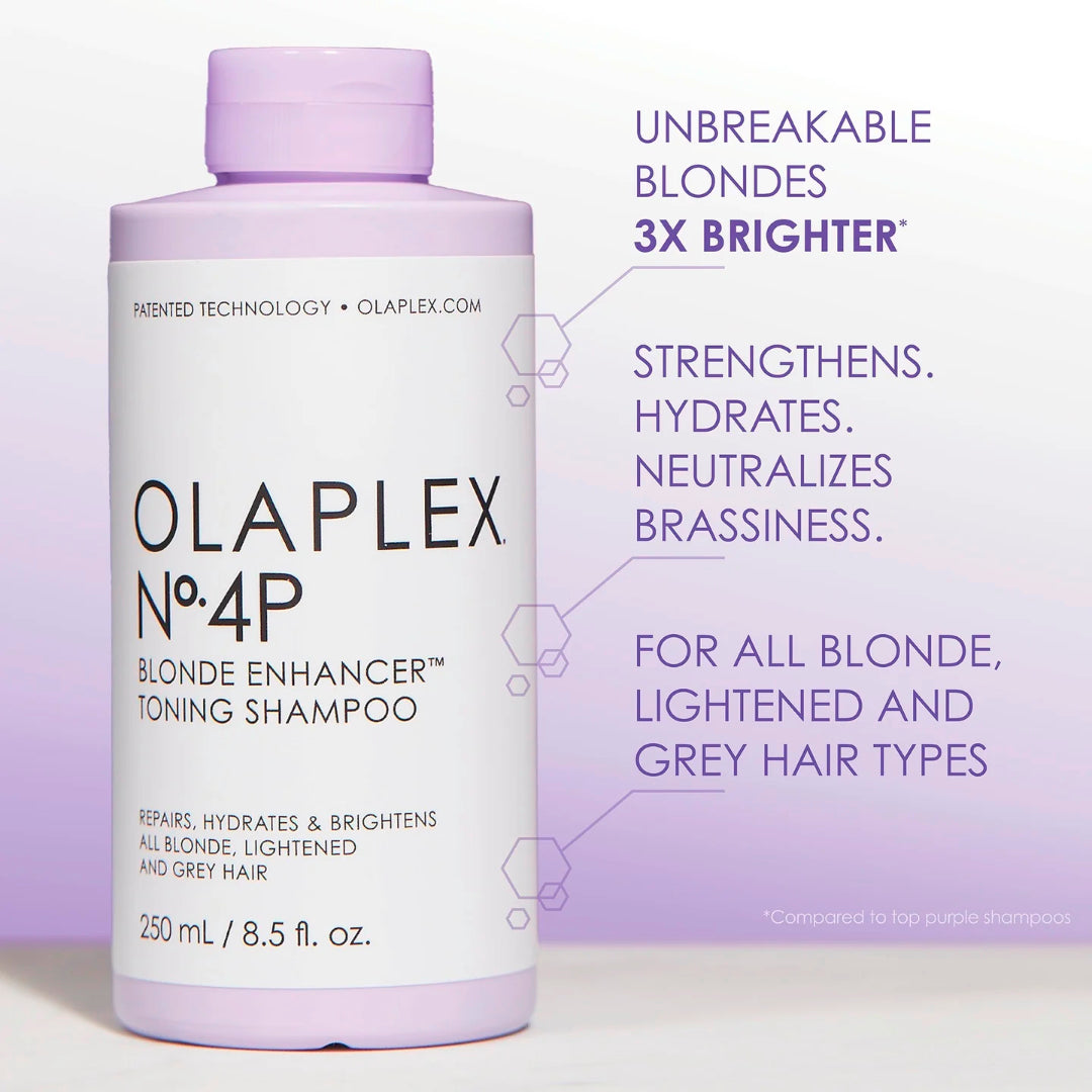 Olaplex - No 4P Blonde Enhacer Toning Shampoo - 8.5 Oz