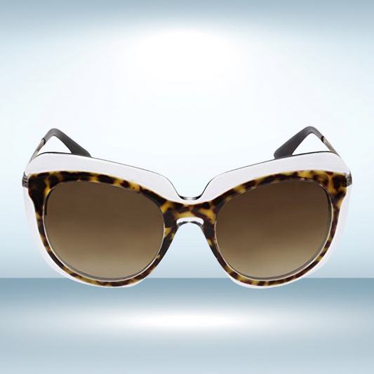 Dolce and Gabbana - Sunglasses for Women, Havana On Transparent-Brown Gradient - 54-21-140 mm