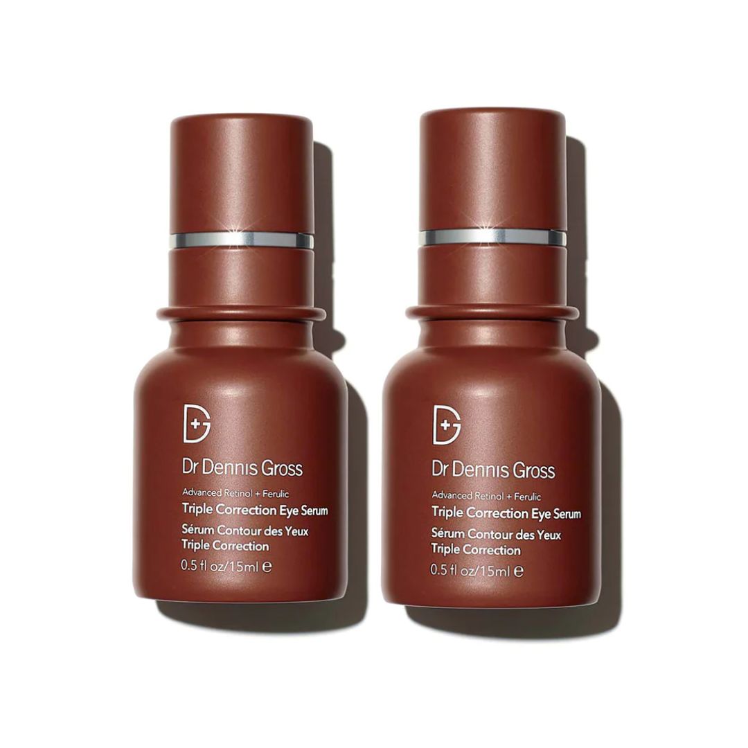 Dr. Dennis Gross - Advanced Retinol + Ferulic Triple Correction Eye Serum - 0.5 Oz Set of 2