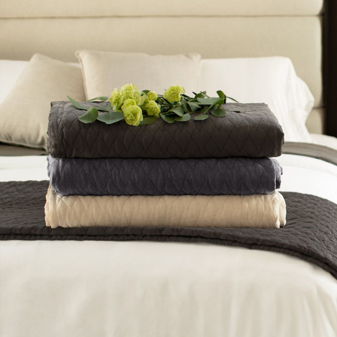 Cariloha - Diamond Stitch Bamboo Quilt