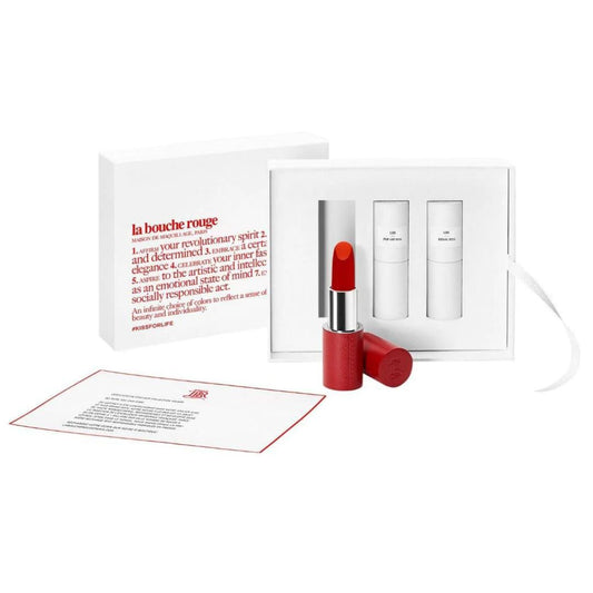 La Bouche Rouge, Paris - The Universal Reds - Red Lipstick Set - 0.22 Oz, 3 Piece Set