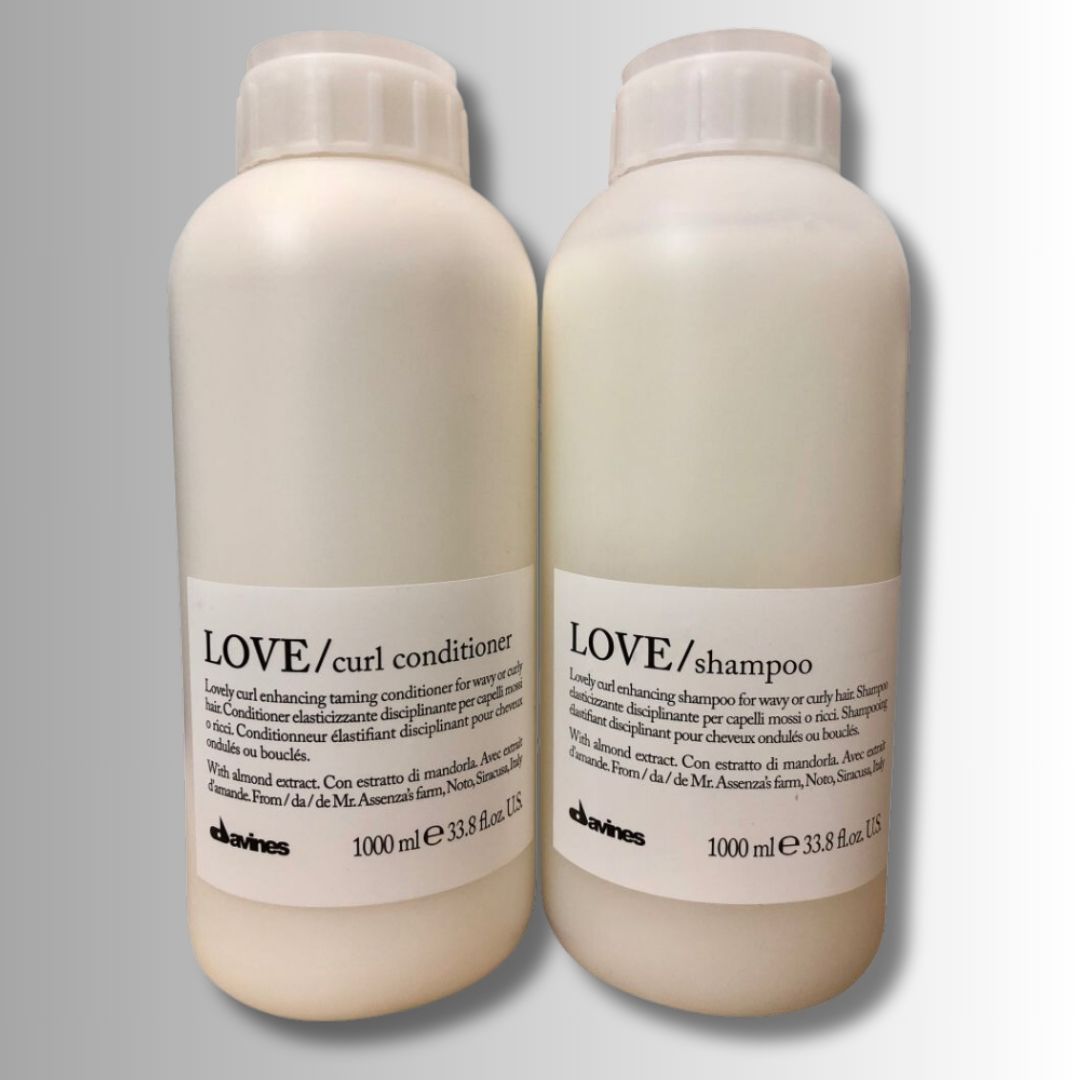 Davines - Love Lovely Curl Enhancing Shampoo & Conditioner - 33.8 Oz, Set of 2
