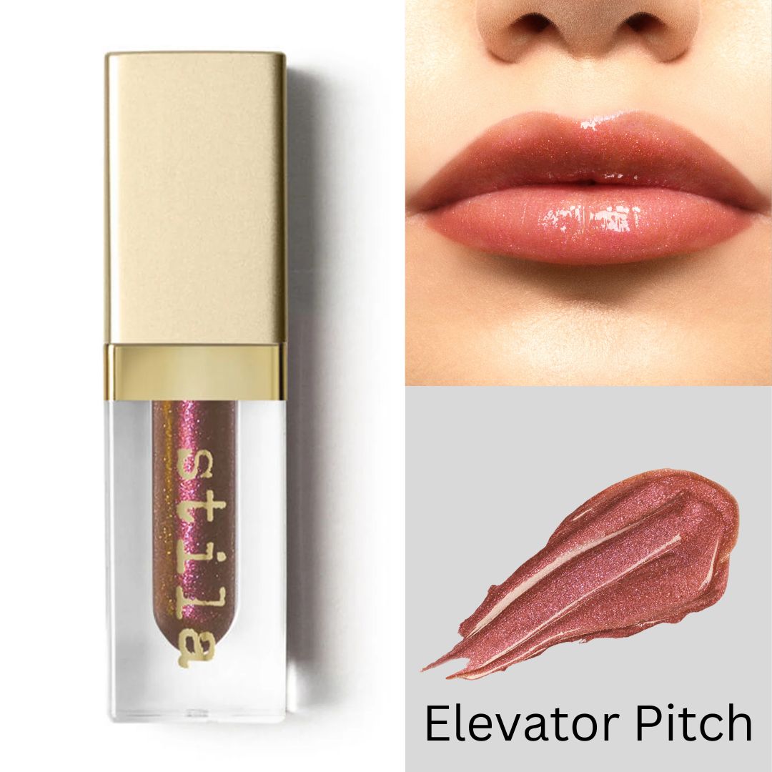 Stila - Beauty Boss Lip Gloss, Mini Synergy & Elevator Pitch Mini Set - 0.5 Oz