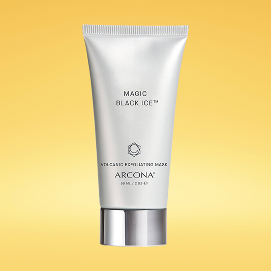 ARCONA - Magic Black Ice, Volcanic Exfoliating Mask - 2 Oz