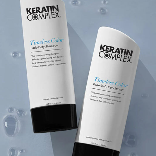 Keratin Complex - Timeless Color Fade-Defy Shampoo & Conditioner Set - 13.5 Oz