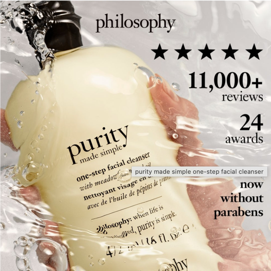 Philosophy - Purity Made Simple One-Step Facial Cleanser for Unisex - 3 Oz