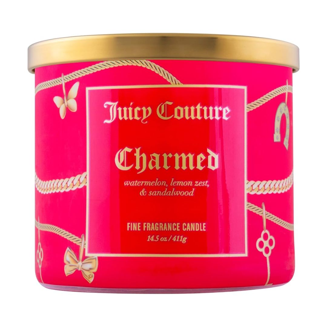 Juicy Couture - Soy Wax Blend 3 Wick Candle - 14.5 Oz
