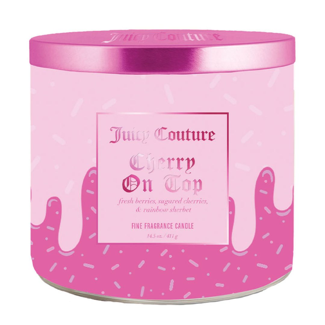 Juicy Couture - Soy Wax Blend 3 Wick Candle - 14.5 Oz