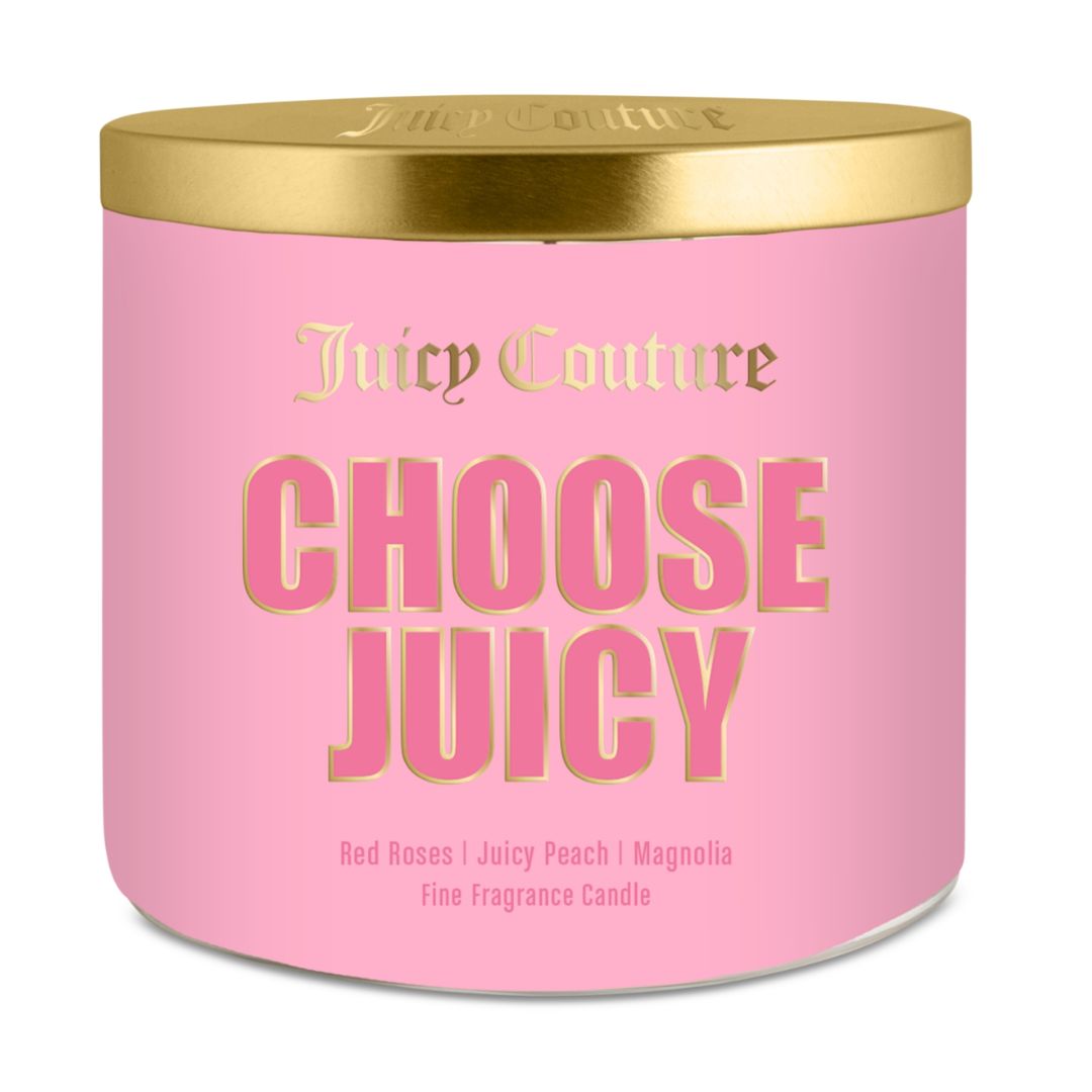 Juicy Couture - Soy Wax Blend 3 Wick Candle - 14.5 Oz