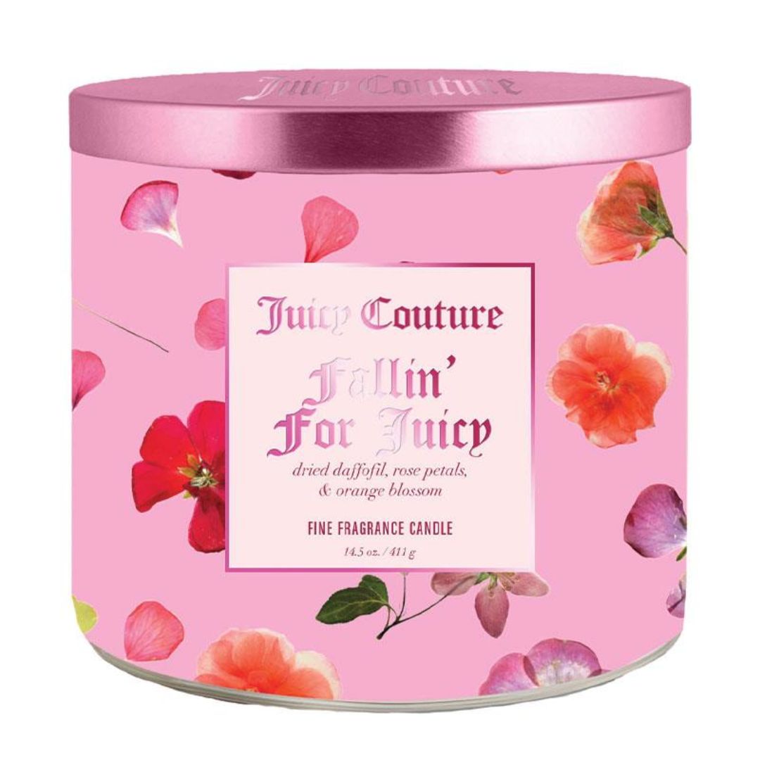 Juicy Couture - Soy Wax Blend 3 Wick Candle - 14.5 Oz