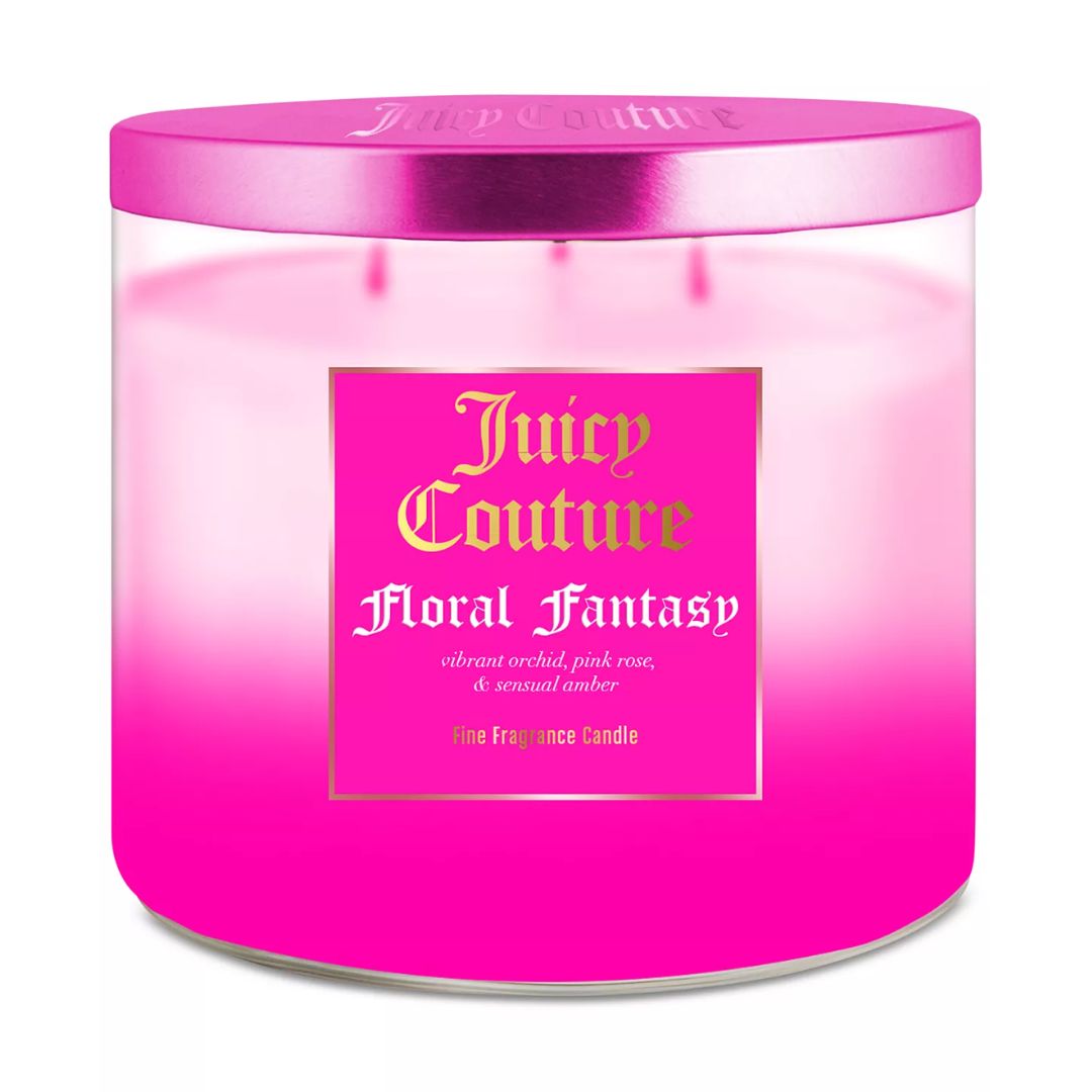 Juicy Couture - Soy Wax Blend 3 Wick Candle - 14.5 Oz